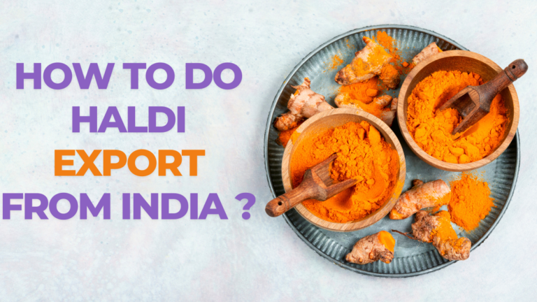 Turmeric Export