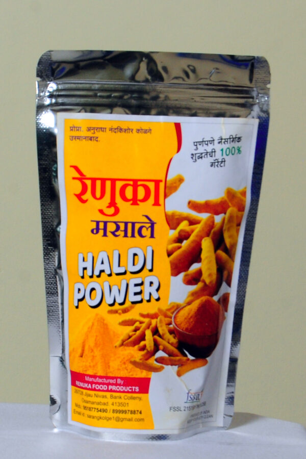 Renuka Masale Haldi Powder - 100% Pure & Natural - Image 4