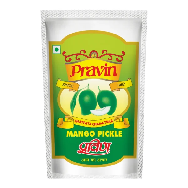 Renuka Mango Pickle Pouch (200gm) – Tangy & Spicy Indian Delight - Image 4