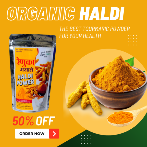 Renuka Masale Haldi Powder - 100% Pure & Natural